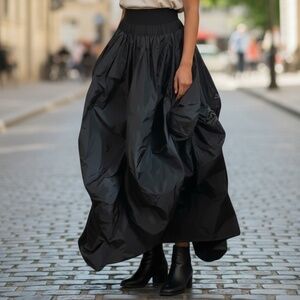 Burleska Women's Maxi Black Skirt, Size L/XL, NWOT